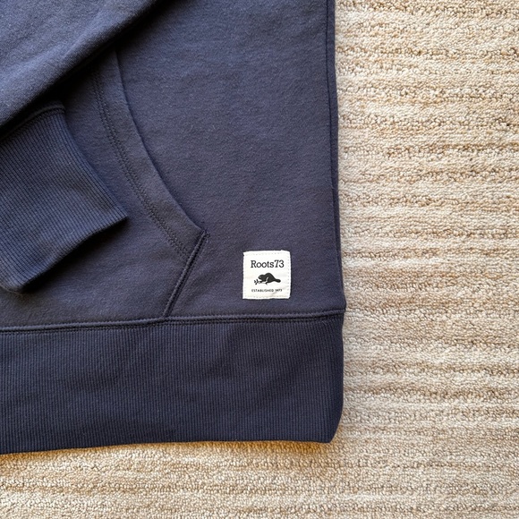 Roots Women's PADDLE-CREEK Roots 73 Full Zip Hoodie Navy Blue Size Small - Picture 9 of 16